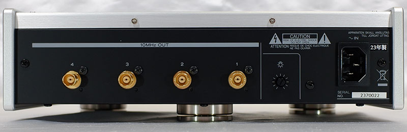 TEAC CG-10M 背面