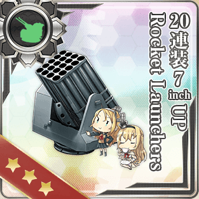 『20連装7inch UP Rocket Launchers』アイコン